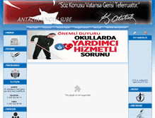Tablet Screenshot of antalya1.tesweb.org
